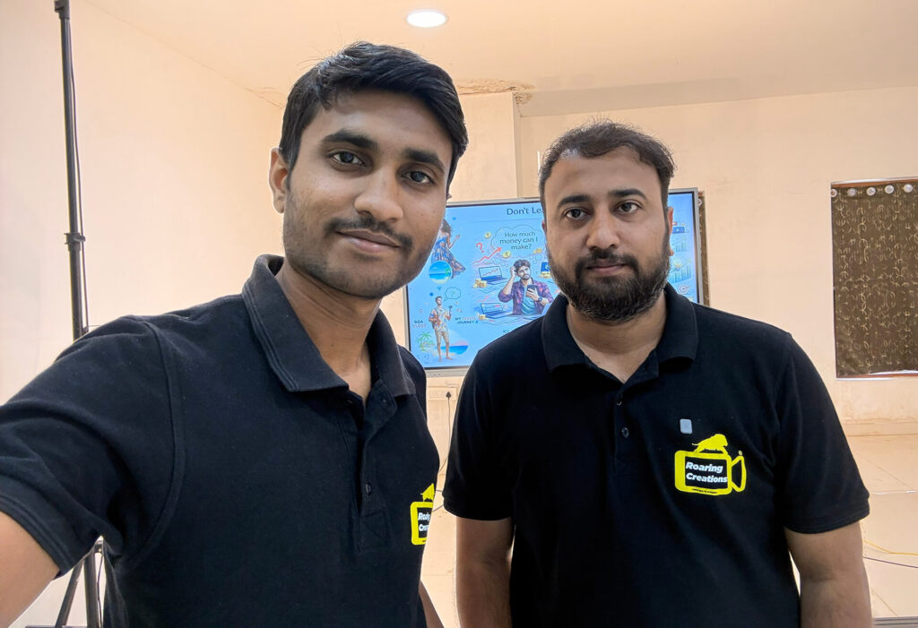 Founders of Roaring Creations Pvt Ltd